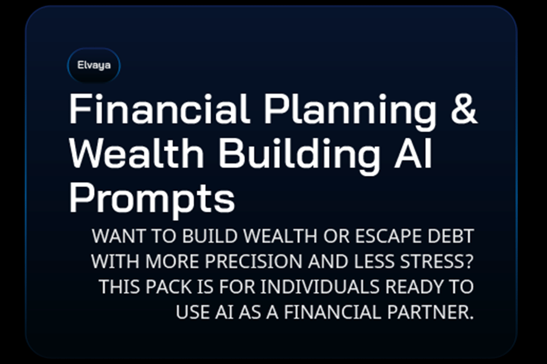 Financial Planning & Wealth Building Prompt Pack
