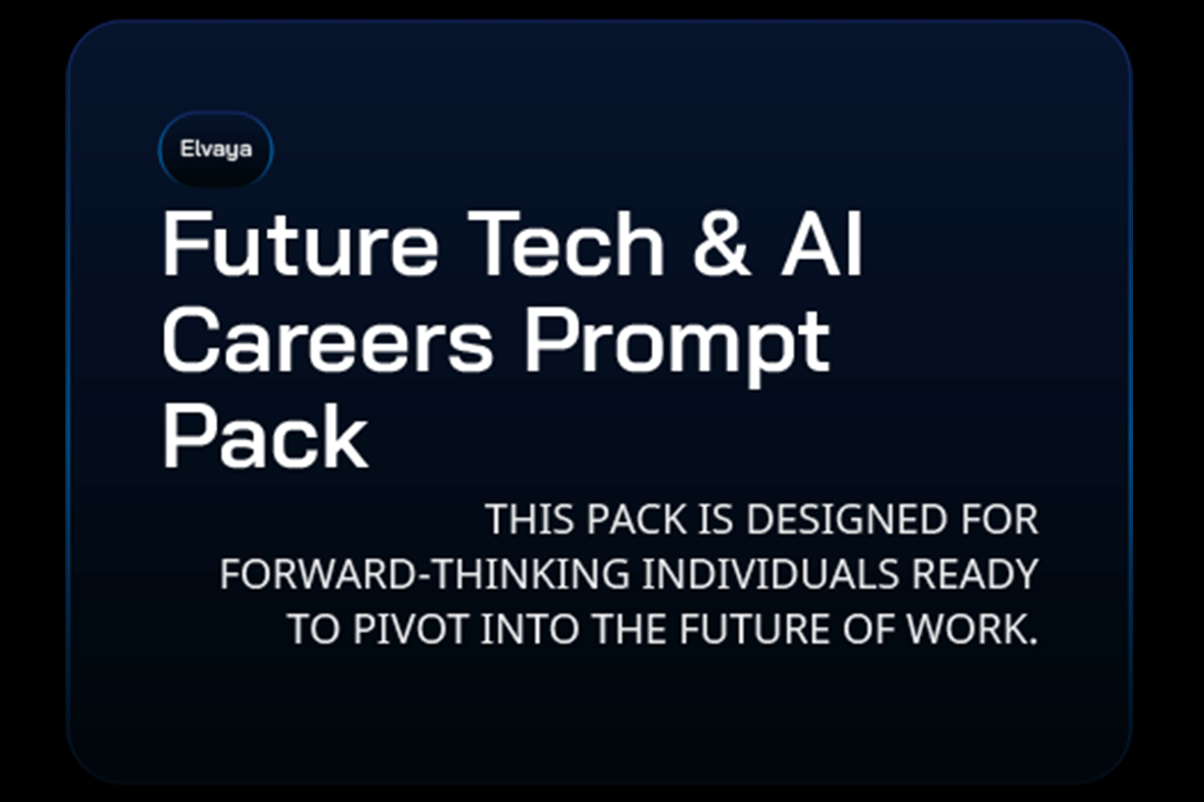 Future Tech & AI Careers Prompt Pack
